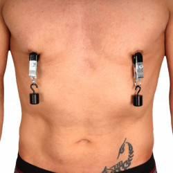 The Red Poids pour seins / Ballstretcher 50g avec pinces - 2 pièces